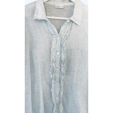 Linseed Designs linen shirt - Vega micro check 