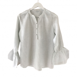 Linseed Designs Linen shirt - Sia pin stripe three colour